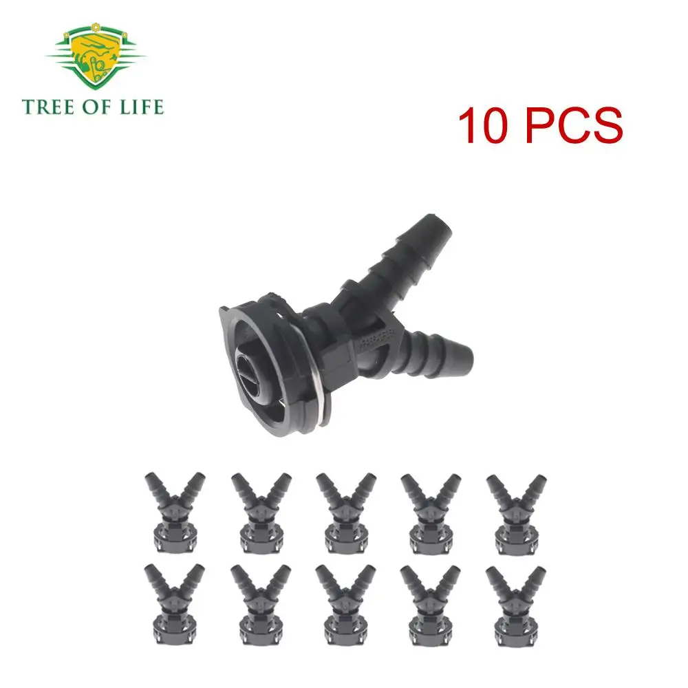1/2/5/10x ID 6MM Adapter Wąż odpowietrzający Zastępca rury czajnika Rura wodna Złącze rury wydechowej Do modeli silników Mercedes-Benz