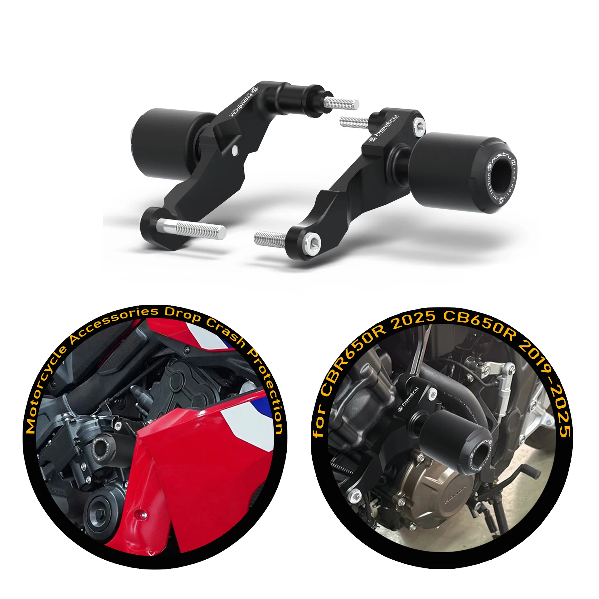 

Motorcycle Accessories Drop Crash Protection for CBR650R 2025 CB650R 2019-2025