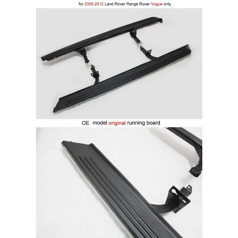 Auto Side Step Foot Bar Running Board for Land Rover Range Rover(Vogue) L322 2005-2012,superior Quality,OEM Style,with Mud Guard