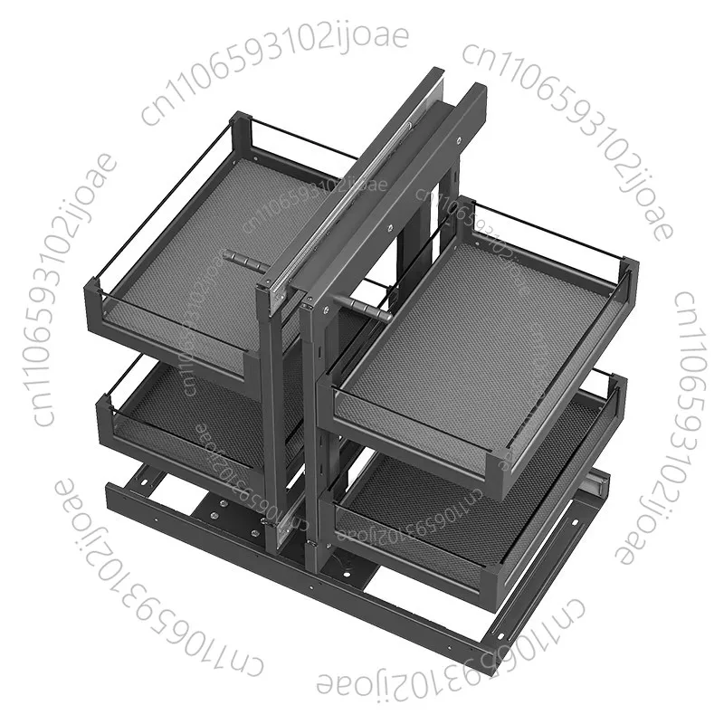 Top Basket Drawer Kitchen Corner Basket Cabinet Magic Corner