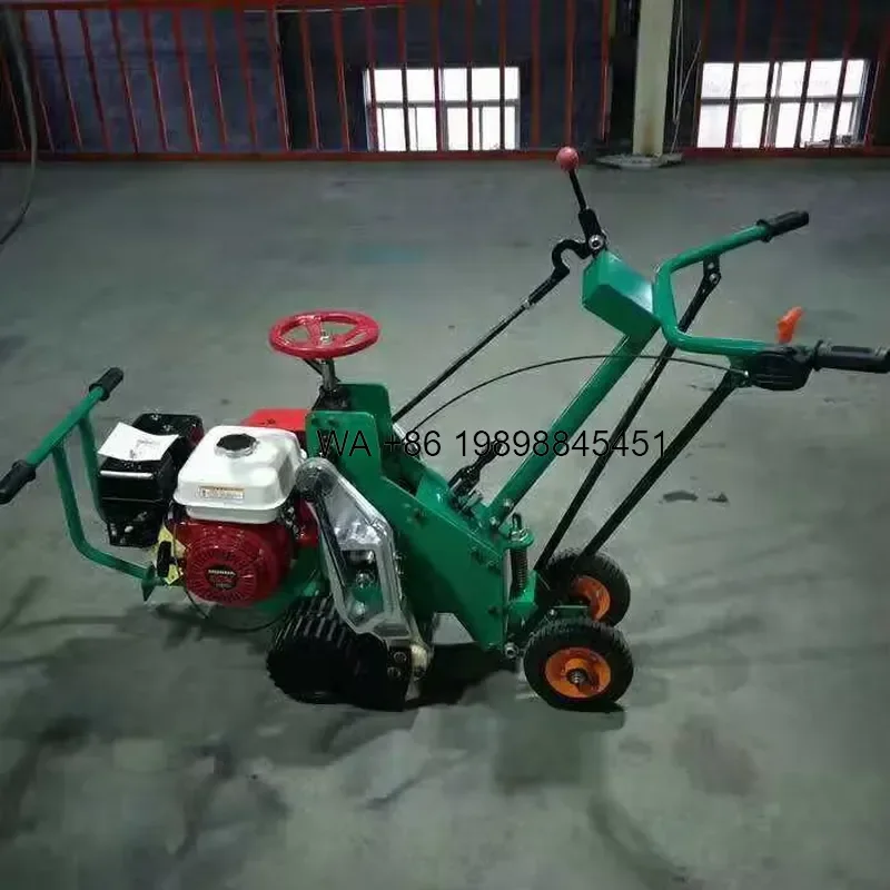 Wmwmnu Self Propelled Grass Cutting Industrial Turf Sod Cutter Automatic Driven Reel Mower for Lawn