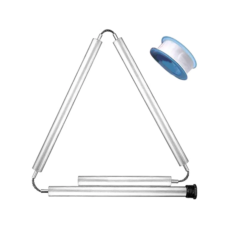 

A64Z Magnesium Anode Rod Water Heater Anode Rod 3/4NPT Four-Section Conjoined Constant Temperature Heat Pump Magnesium Rod