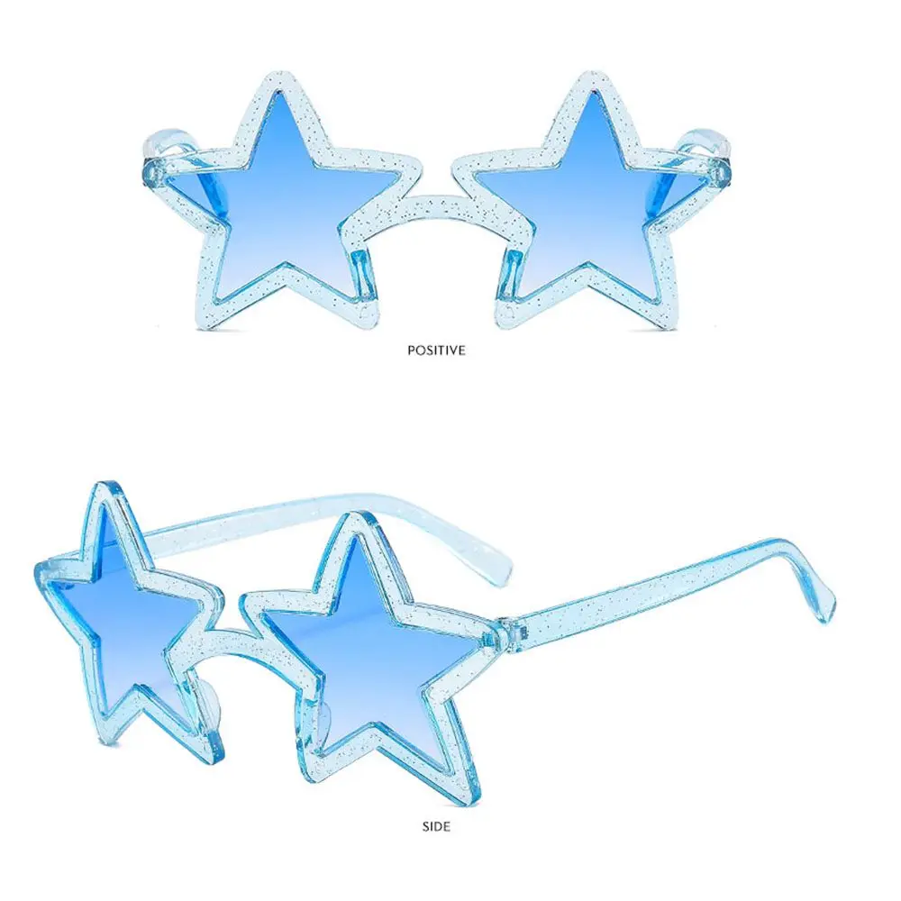 Shining Summer Beach Party Favors Sun Glasses Sunglasses for Women Star Shape Sunglasses Pentagram Glasses