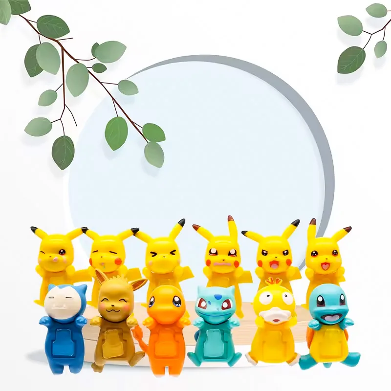 2026 New Pikachu Surprise Blind Box Party Angel Mysterious Blind Box Cute Anime Figures Christmas Model Doll Gifts Kids Toys view 4