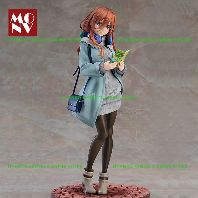 In Stock The Quintessential Quintuplets Nakano Miku KO Ver. 27cm  Figure Anime Models Toy Doll Decorative Ornament Collectible