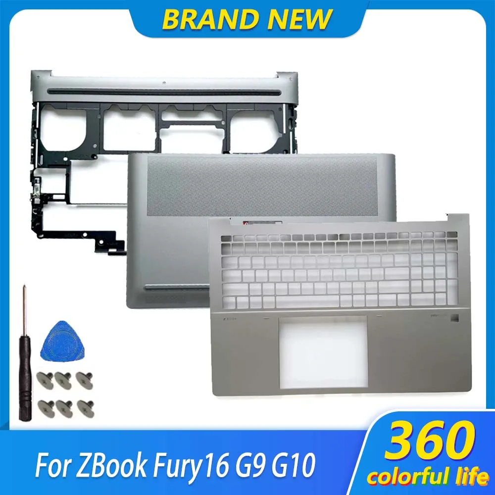 Laptop Cover For Zbook Fury16 G9 G10 Palmrest Keyboard Bezel Lower Bottom Base Cover Top Case N19246-001 N99105-001