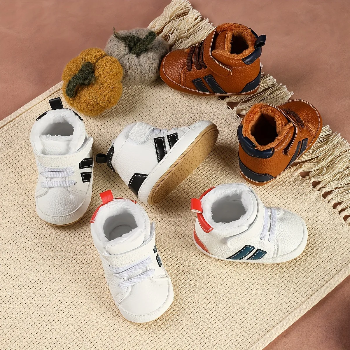 

Зимняя хлопковая обувь для детей 0-1 года. Детская обувь из искусственной кожи. Модная прогулочная обувь на мягкой подошве. Детская обувь. Детская хлопковая обувь.