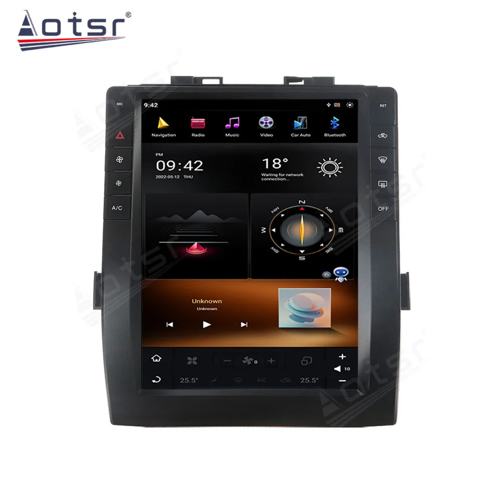 12.1 Inch Android 13 Auto Touch Screen Car Stereo For Toyota Alphard 2015-2019 Multimedia Player GPS Navigation Carplay Radio
