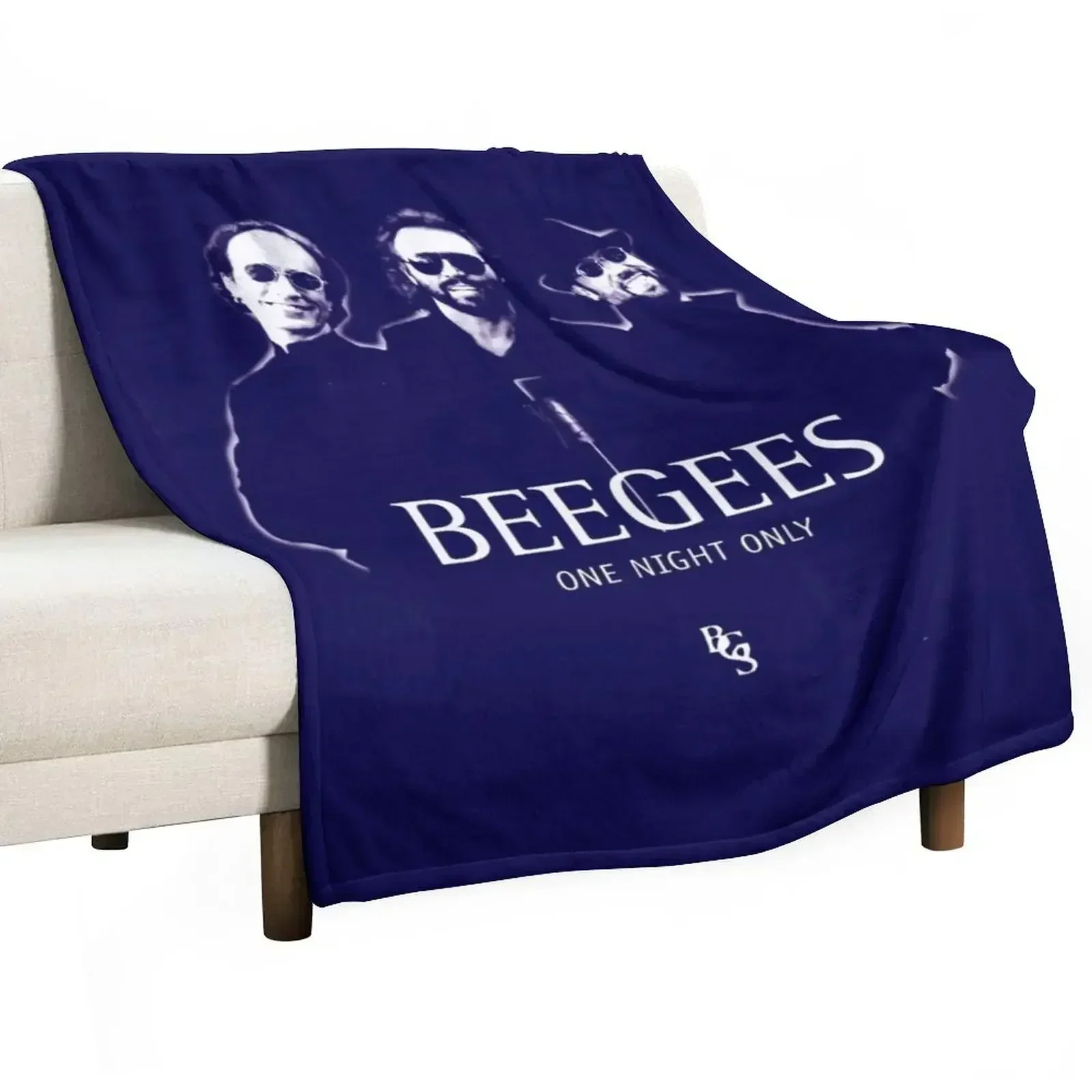 

Bee Gees Band One Night Only Throw Blanket Ultra Soft Flannel Fleece Blanket for All Seasons
