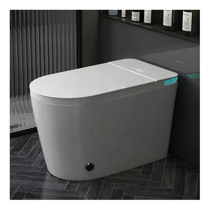 New Modern sanitary ware  wc one piece  Siphon Jet Flushing intelligent smart bidet water closet toilets automatic flush toilet