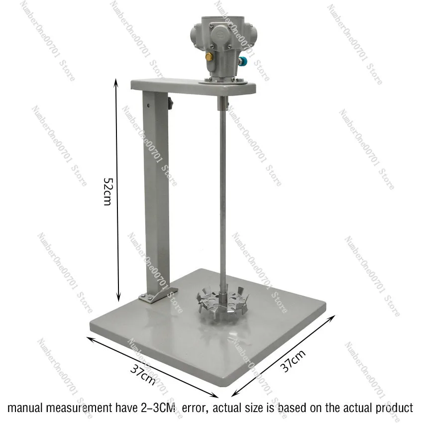 5 Gallons 20L Pneumatic Mixer Stirrer Lifting Blades Paint Air Mixing Agitator Stirring Rod Ink Painting Coating Mixing Machine