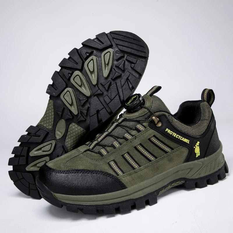 

Men Hiking Shoes Mountain Climbing Shoes Outdoor Sneakers Top Quality Tourism Jogging Trekking Sneakers Non-slip Classics Comfy