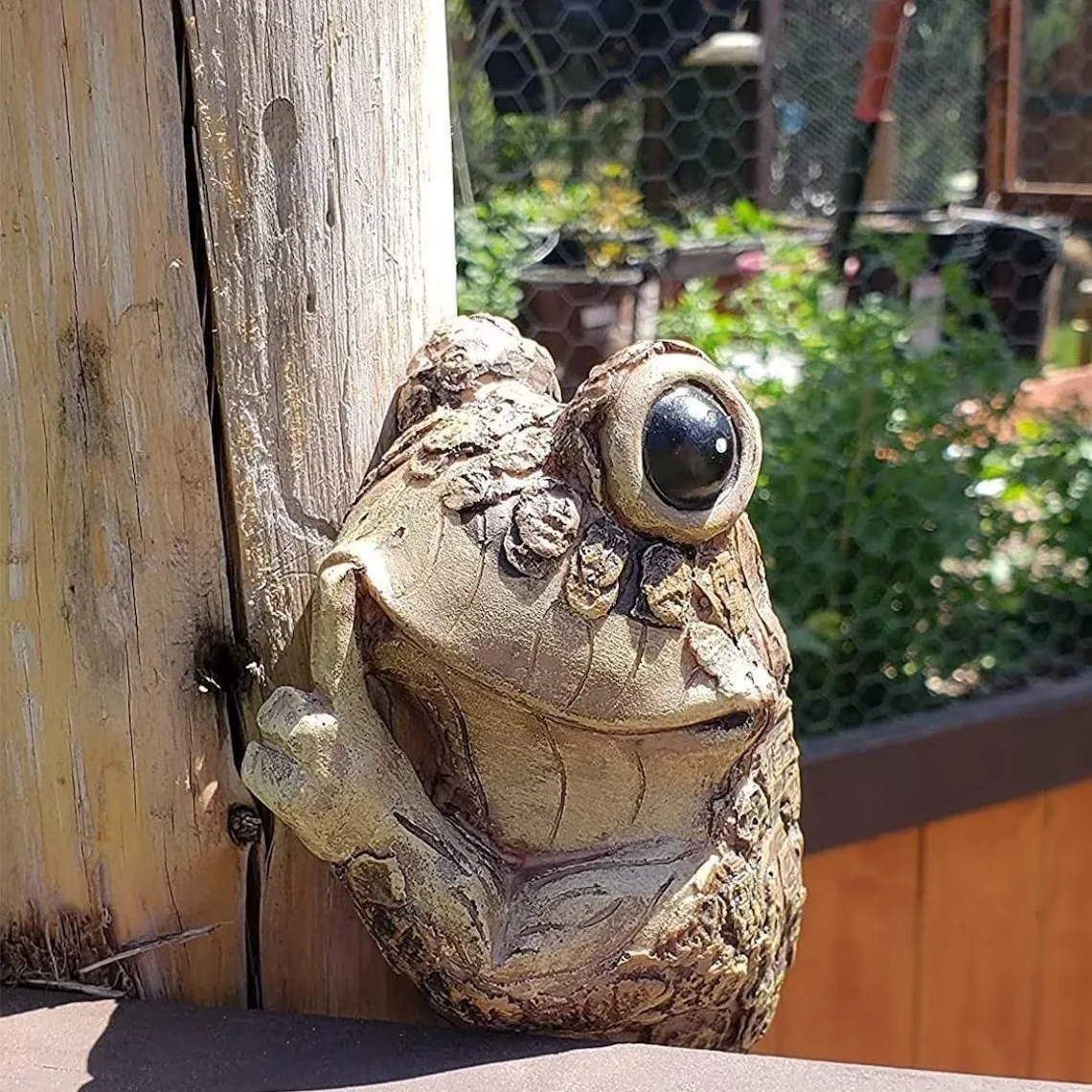 New Simulation Funny Tree Frog Creative Garden Courtyard Decoration Bonsai Landscaping Home Resin Crafts Garden Decor Figurines