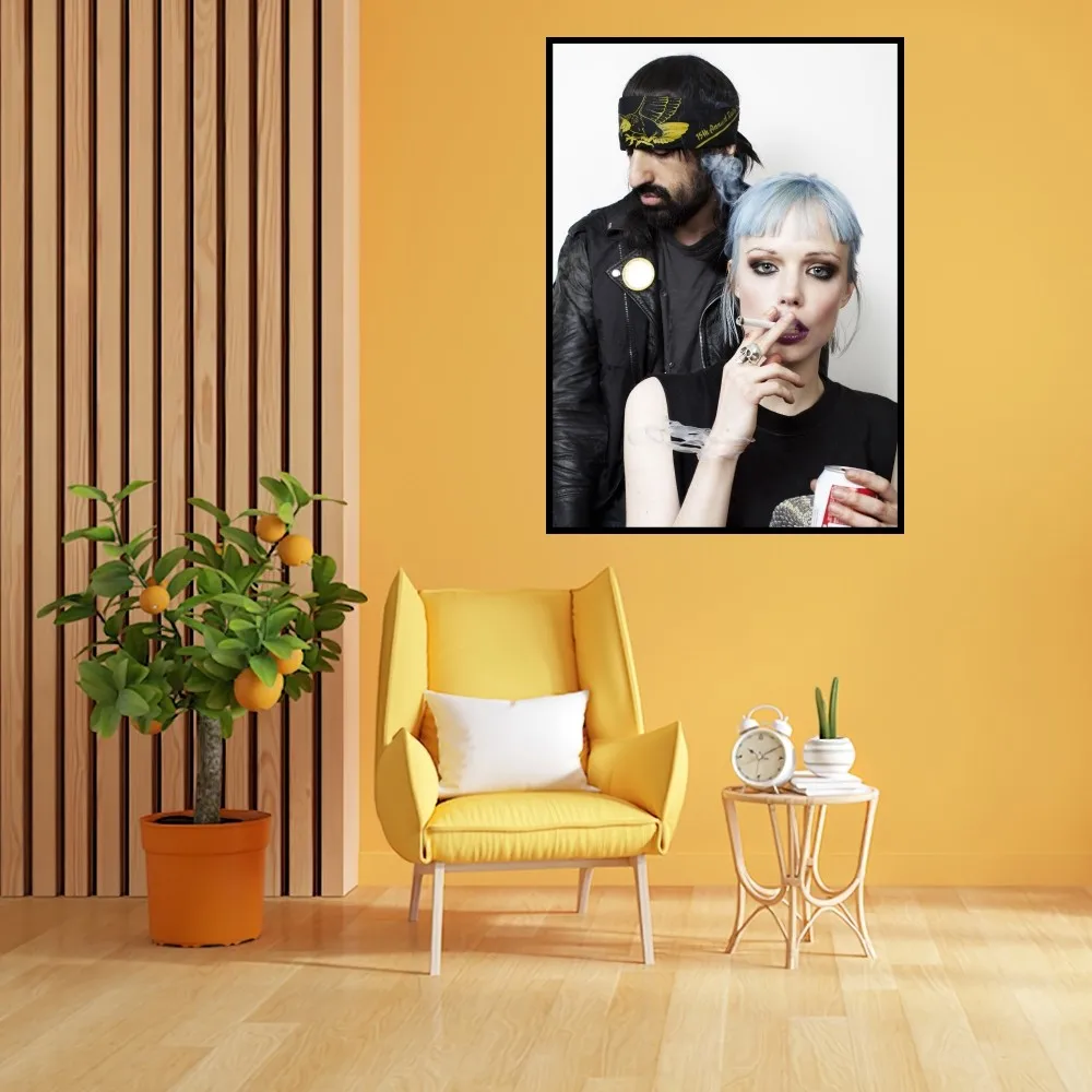 Band Crystal Castles Alice Practice Poster Prints Wall Painting Bedroom Living Room Decoration Office Home