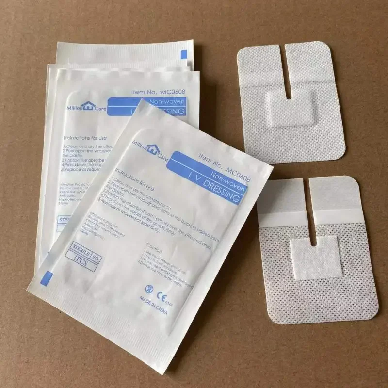 แผ่นปิดแผลชนิด U ขนาด 6*8 ซม. จำนวน 5/10/15 ชิ้น แบบไม่ต้องผ่าตัด ไม่ใช่แบบปลอดเชื้อ สำหรับปิดท่อฉีดยา IV ชนิดฟิล์มไม่ทอ