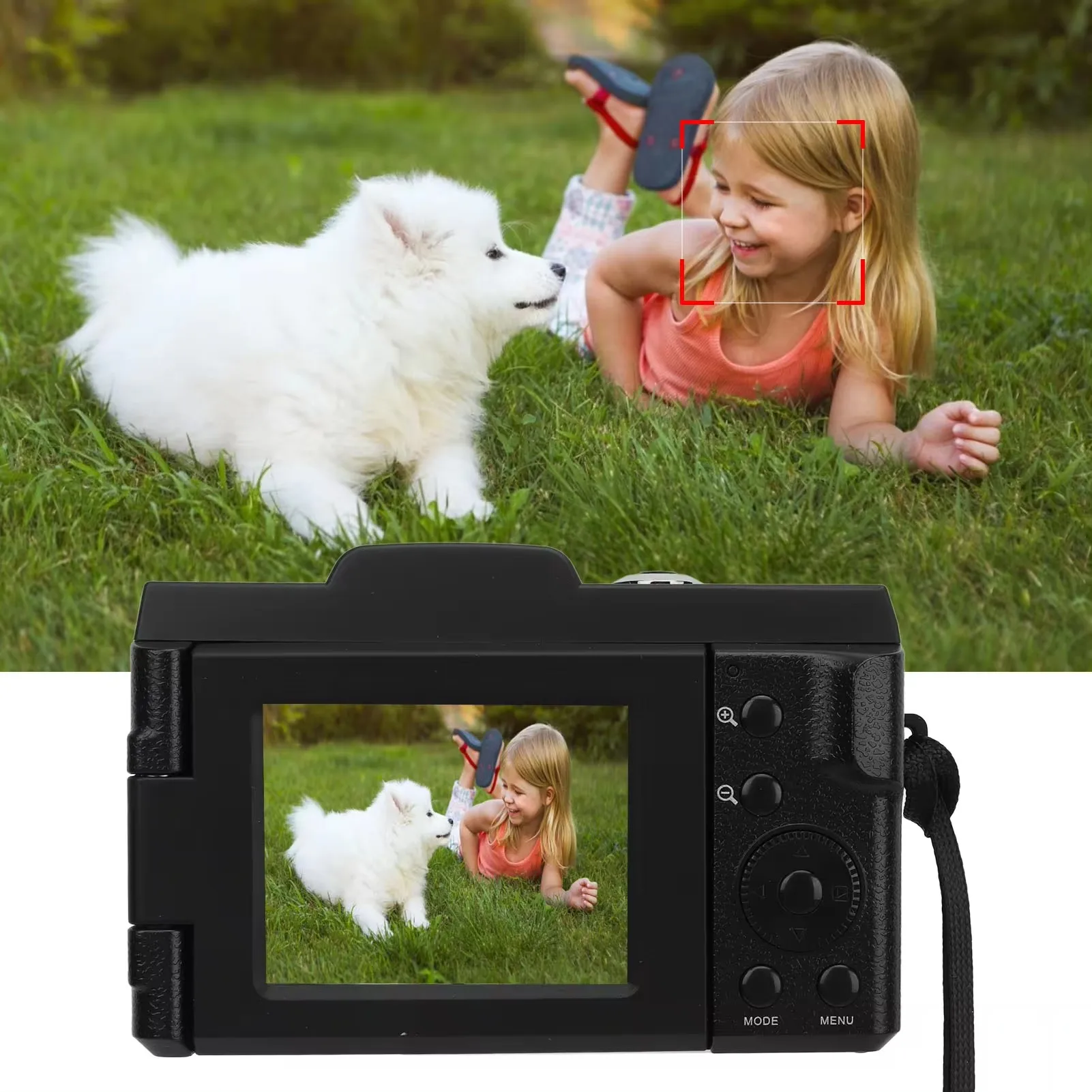 Digital Video Camera Full HD 1080P 16MP Recorder with Wide Angle Lens Accessories HD 1080P 16MP With Wide Angle Digital Zoom