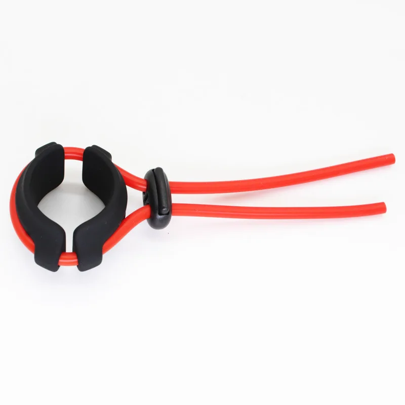 Silicone Lock Sperm Ring Strap Adjustment Penis Ring Rope for Adults Men Ejaculation Delay Cock Scrotum Ring Male Lasting Sextoy