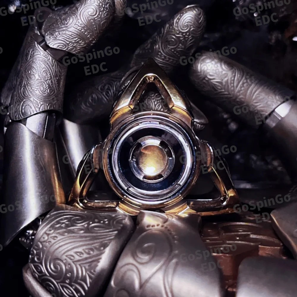 DOB EDC تململ سبينر الفولاذ المقاوم للصدأ ألعاب متململة للبالغين ثلاثة شفرات تململ سبينر مكتب عمل الملحقات