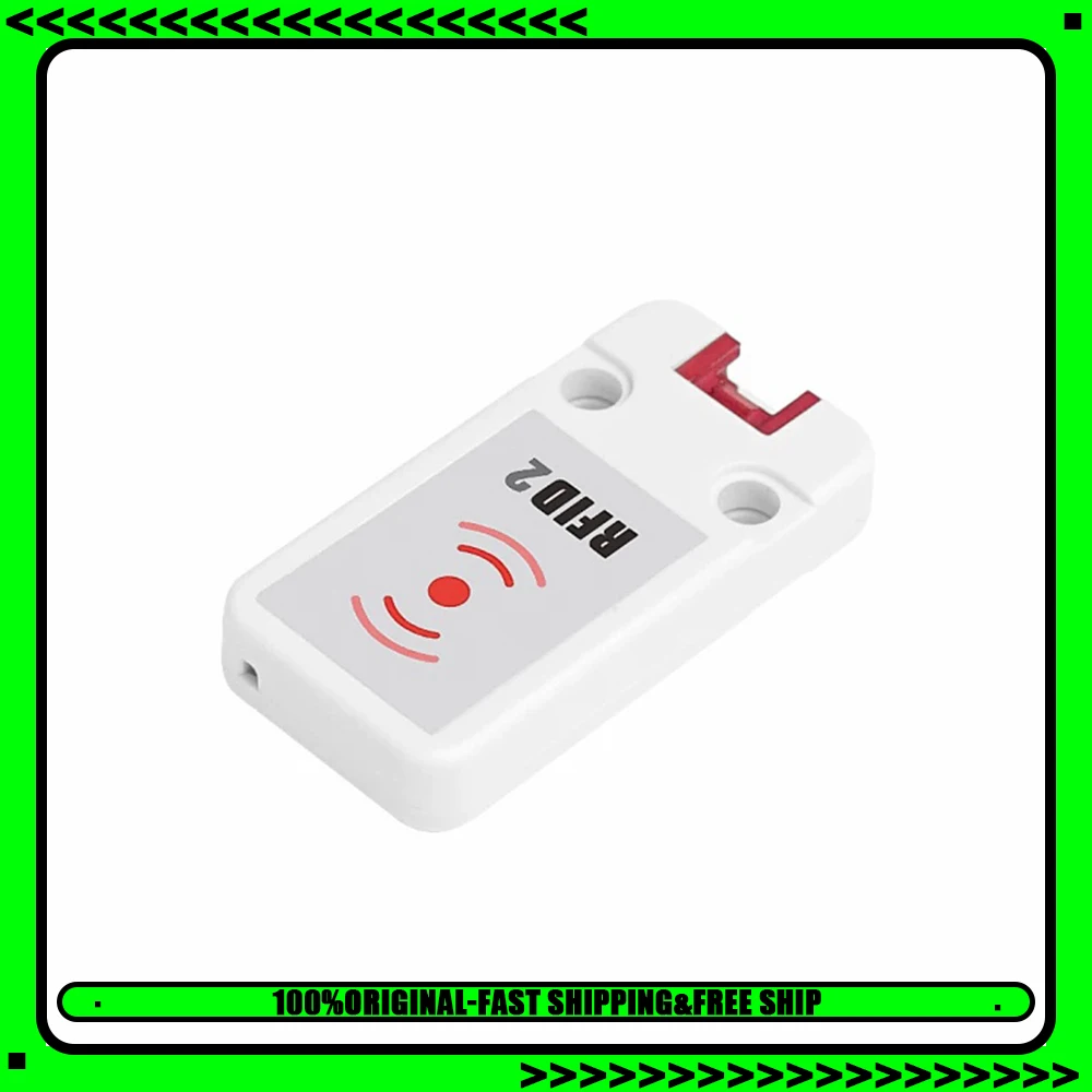 M5Stack Unit RFID2 Radio Frequency Identification Sensor Module Support Card Reading Writing Card Identification Records Gifts