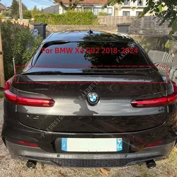 MP Style for BMW X4 G02 2018 2019 2020 2021 2022 2023 2024 Rear Tail Lip Spoiler Wings Auto Car Body Kits Accessories Tuning ABS