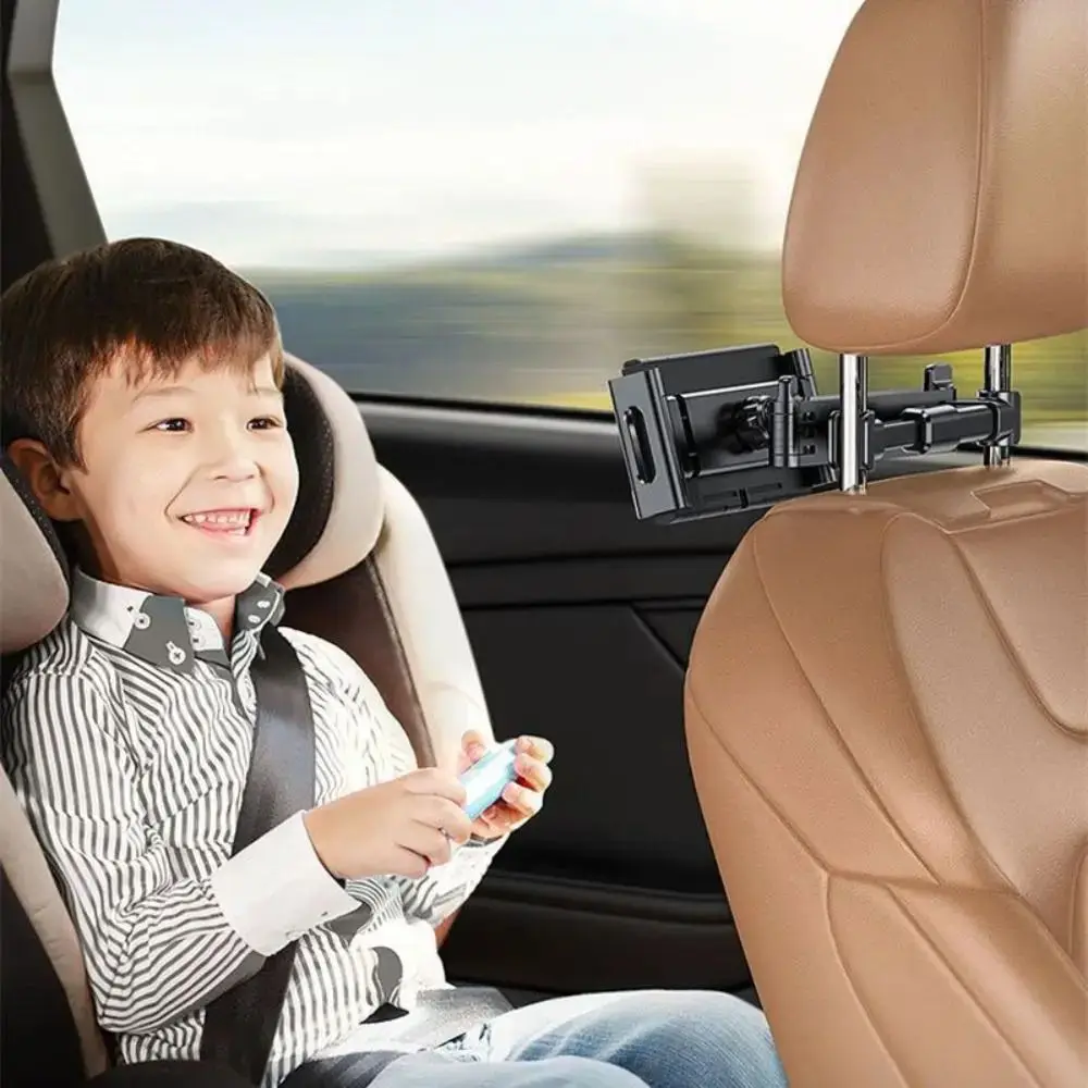 

Foldable Car Rear Pillow Phone Holder Adjustable Bracket Flexible Car Stand Seat Phone Mount Portable Hands-Free