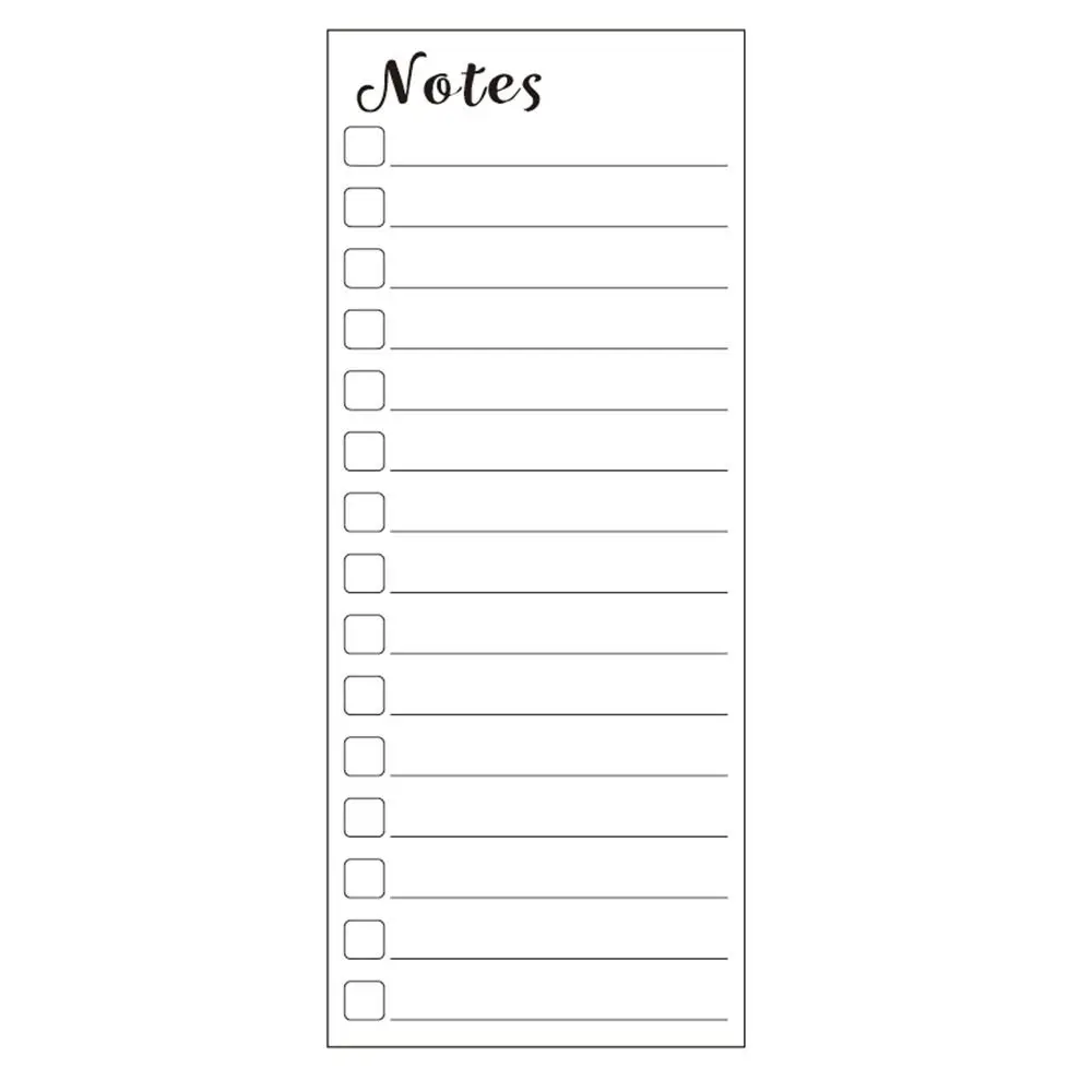 Plan Notepad Memo Magnetic Sticker Grocery List TO DO LIST Magnetic Fridge Stickers Work Plan Whiteboard Week Planner Schedule