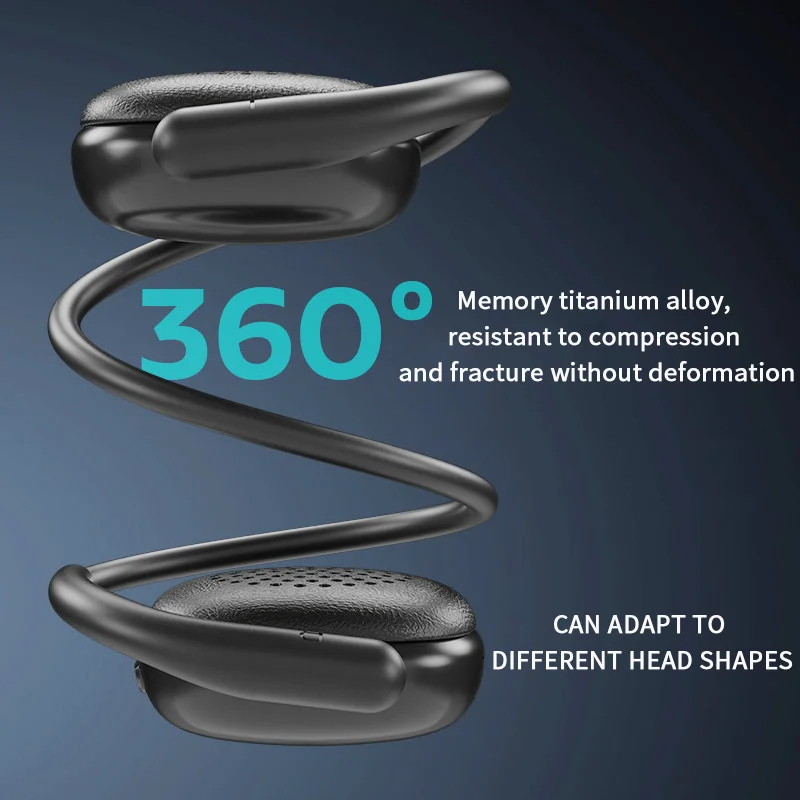 Rear Mounted Sports Bluetooth Earphone Open Not In Ear Style Music Game Dual-mode Comfortable Wear Long Battery Life HeadPhone