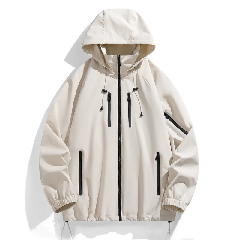 

Надежная осенне-зимняя куртка 2025 года, мужская куртка, женская куртка, свободная ветровка, водонепроницаемая уличная одежда для всех видов деятельности