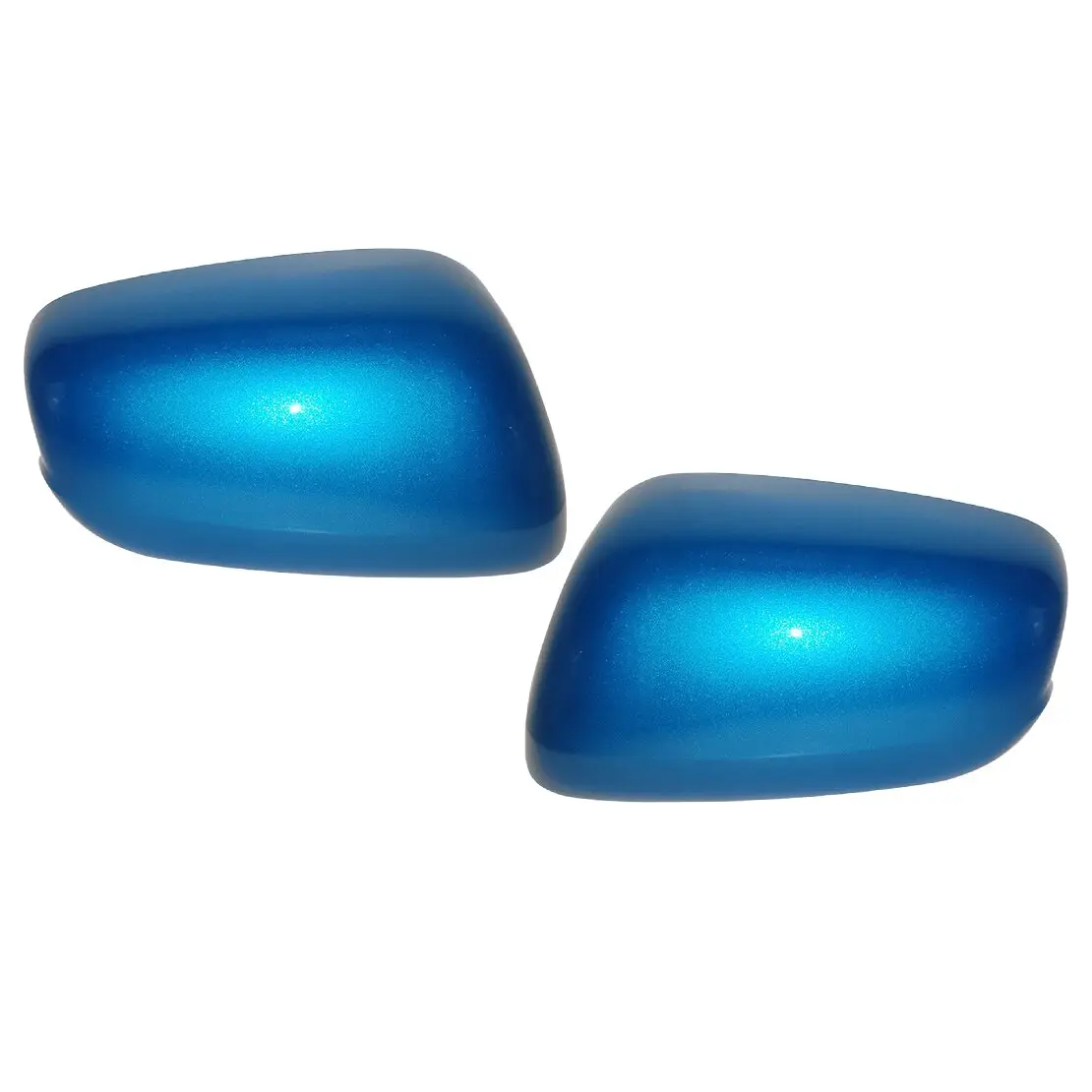 

Blue 1Pair Car Door Rearview Mirror Caps Covers Without Light Bezel Fit For Honda Fit Jazz 2009 2010 2011 2012 2013