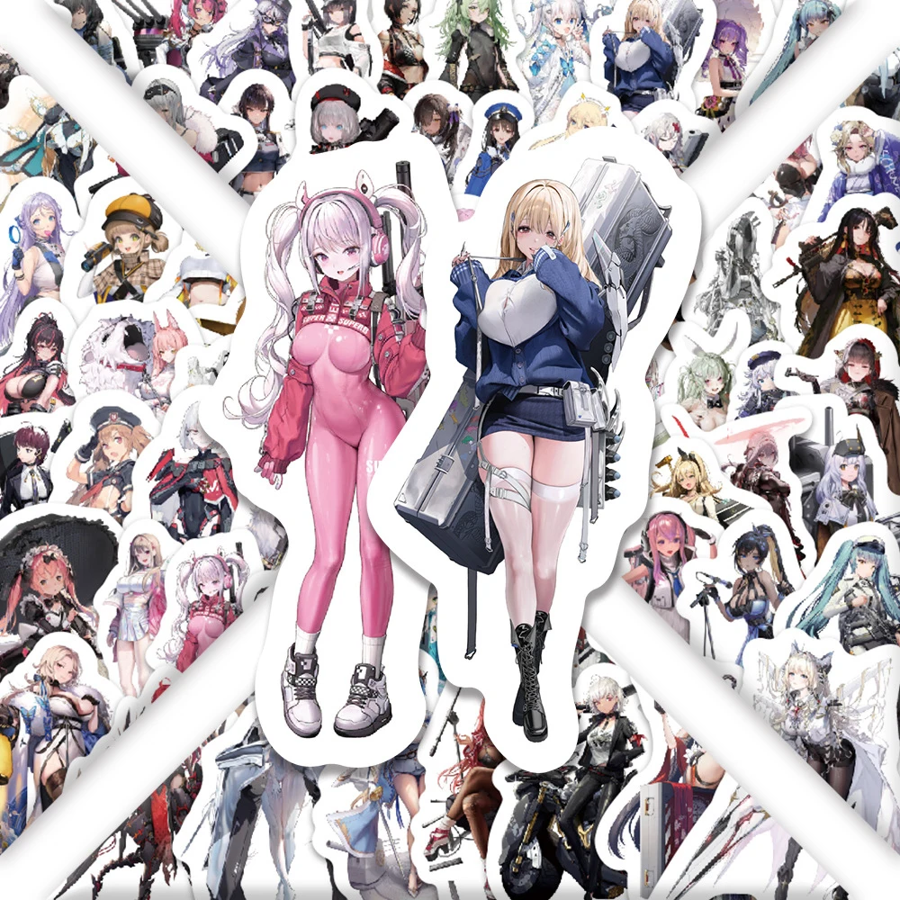 

10/30/50/100pcs NIKKE The Goddess of Victory ACGN Game Stickers Cartoon Anime Girl Decals Skateboard Luggage Phone Sticker Decor