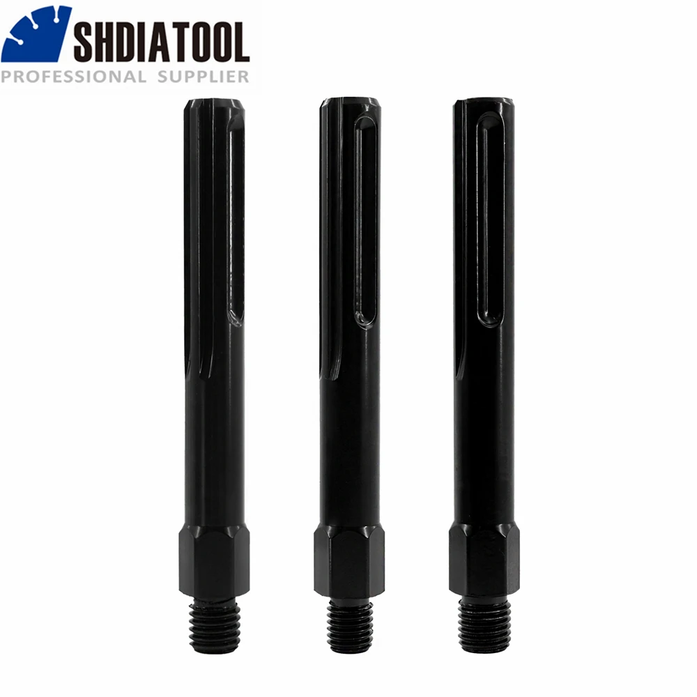 

SHDIATOOL M14 5/8"-11 M16 Male Thread to SDS-Max Shank Adapter High Auality Material Steel 159MM Electric Tools Accessories