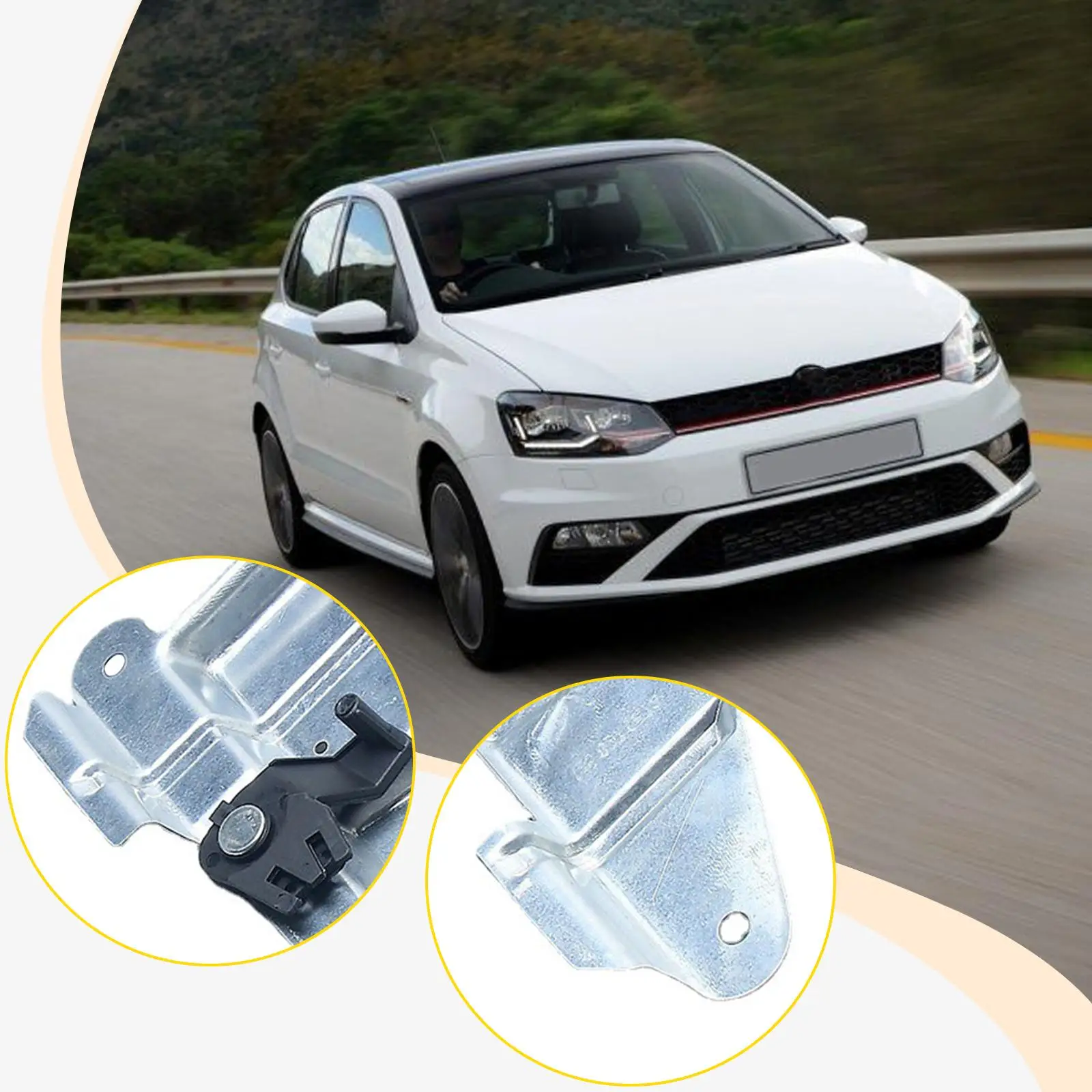 

Кронштейн привода защелки багажника 1J5827425F Замена для Volkswagen