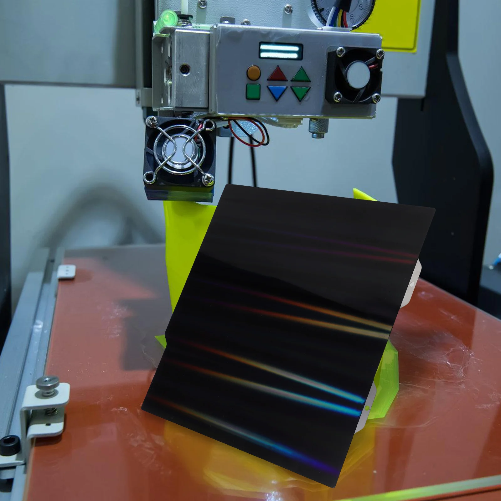 3D Printing Build Plate Double Sided H1H Texture Spring Steel Plate For Kp3S Non Magnetic Base Durable Printer