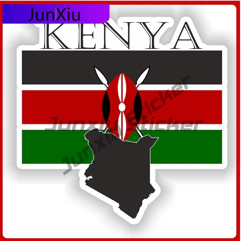 

Kenya Emblem Flag Map Contour Stickers X 500 Motorcycle Stickers Car Decal For Cars Accessories Bumper Sticker Funny Refit Decor