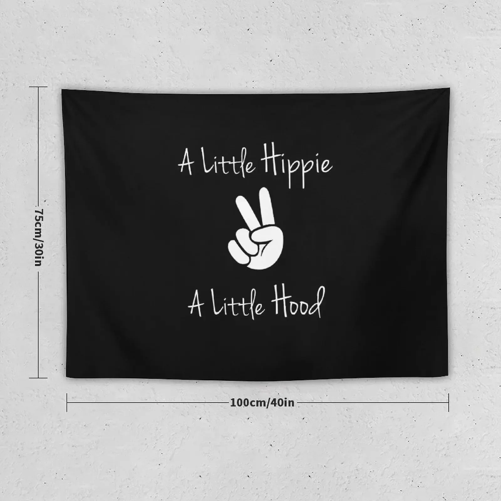 A Little Hippie A Little Hood V3 Tapestry Decorative Wall Murals Christmas Decoration Tapestry