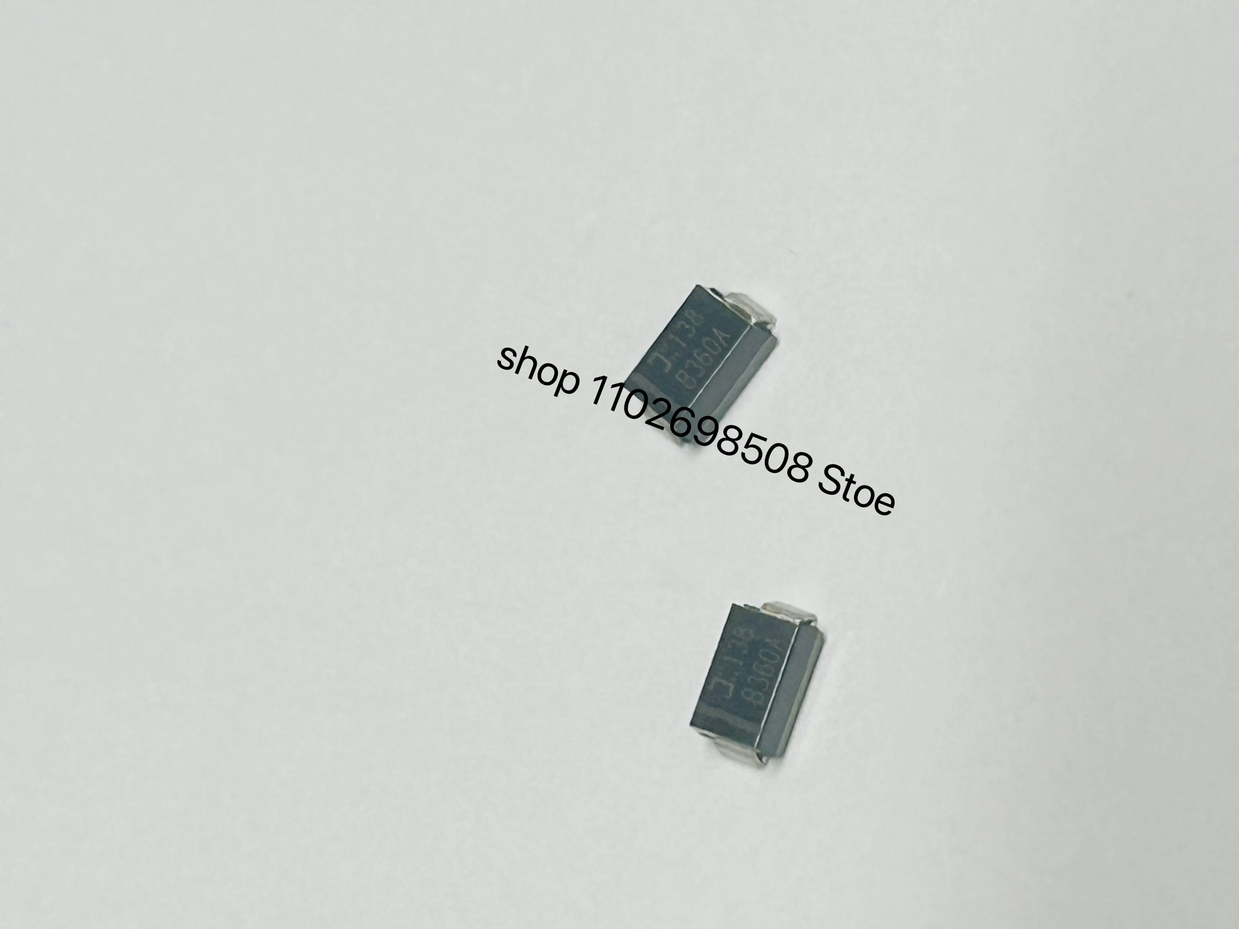 Diodo SMD 쇼트키, B2100A-13-F, B220A, B240AB1100-13-F, B340A, B330A ,B350A, B360A, 2A, 100V, DO-214AC, 10 A, 100 개