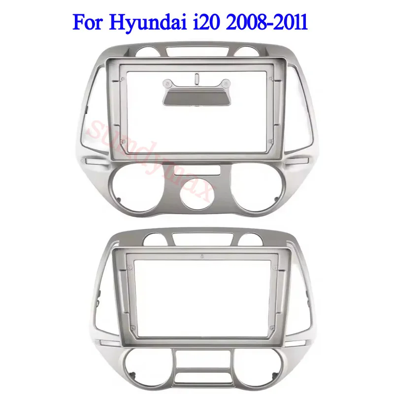 9-дюймовая автомобильная радиорамка для Hyundai i20 2008 2009 2010 2011, автомобильная панель, установка рамы приборной панели, DVD, GPS, mp5 9-дюймовая автомобильная радиорамка для Hyundai i20 2008 2009 2010 2011, автомобильная панель, установка рамы приборной панели, DVD, GPS, mp5