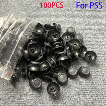 PS4 PS5 Analog kapak için 10-100 adet 3D kabuk başparmak sopa Joystick Thumbstick mantar kap Sony PlayStation 4 PS4 denetleyici