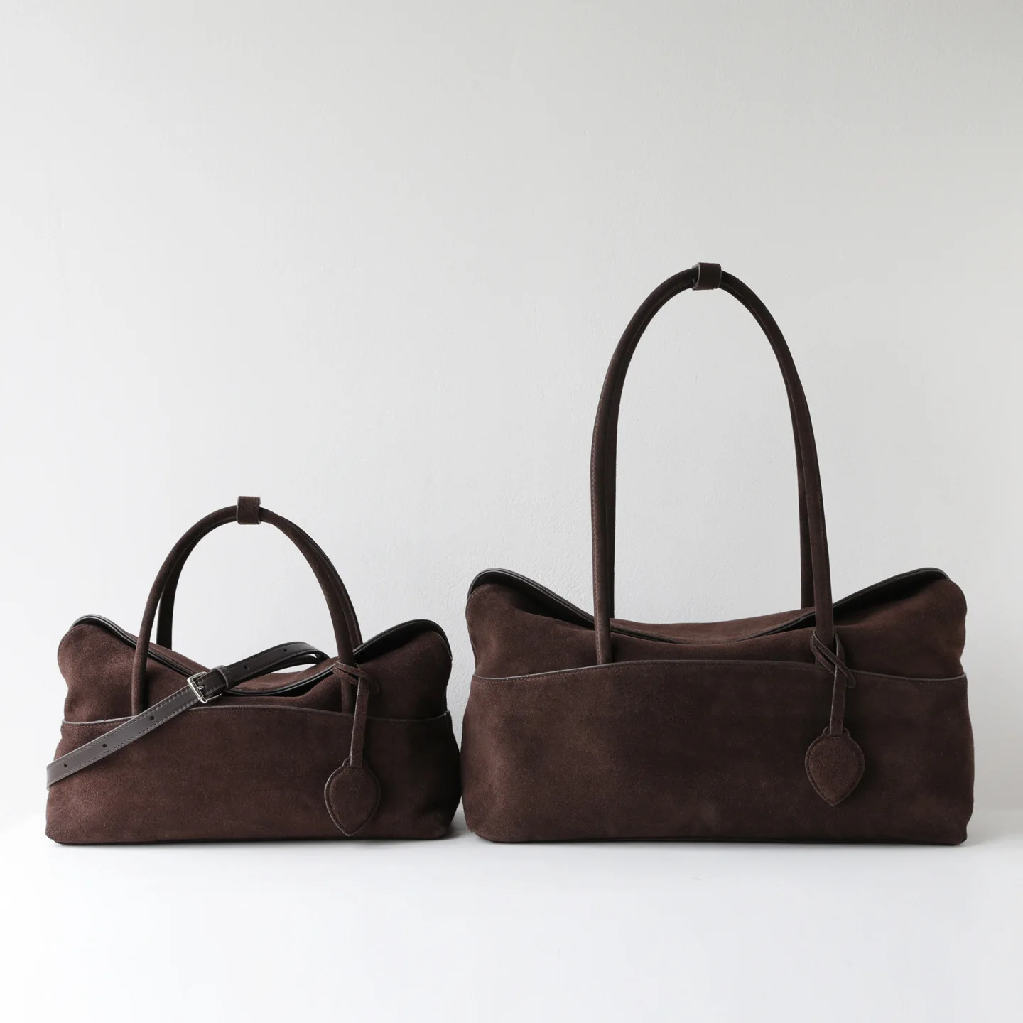 FIRMRANCH 2026 Autumn/Winter New Retro Lazy Style Casual Large Capacity Matte Cowhide Women's Shoulder Bag Underarm Purse Tote