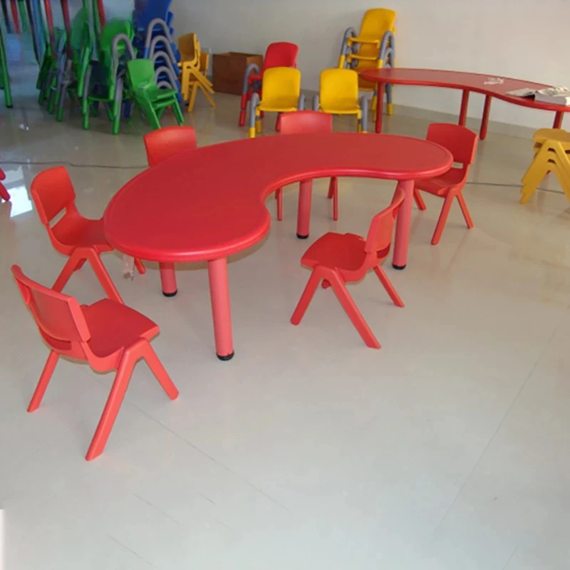 

Plastic Children Tables Home Writing Tables Children Eating Lift Table Kindergarten Early Education Game Desk Children Furniture