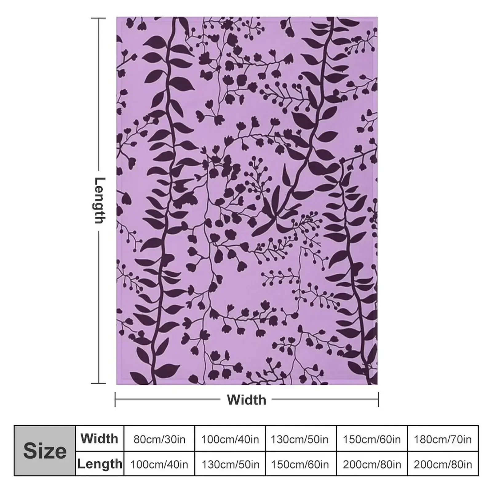 Bella Swan Lavender Freesia Throw Blanket Sofa Quilt Polar Softest Furry Travel Thins Blankets