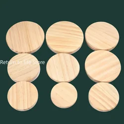 Universal Reusable Easy Clean Drinkware Home Office Bamboo Cup Cover Round Lid Leakproof Drinking Solid Kitchen Coffee Mug