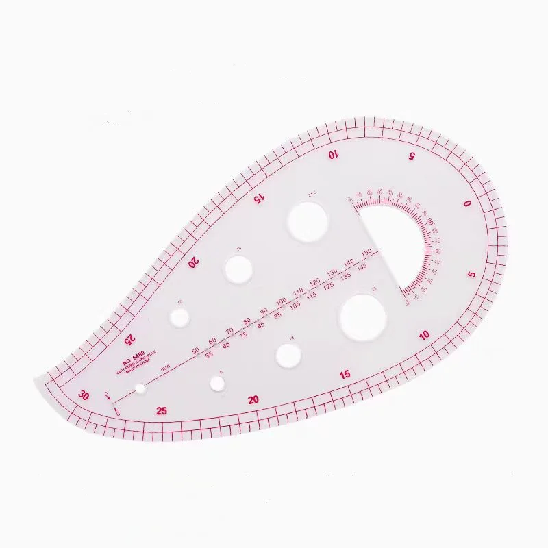 4pcs Set Tailor Measuring Ruler DIY Tailor Patterns Sewing Drawing Fashion Clothing Design Ruler Tool Fabric Cutting Curve Craft