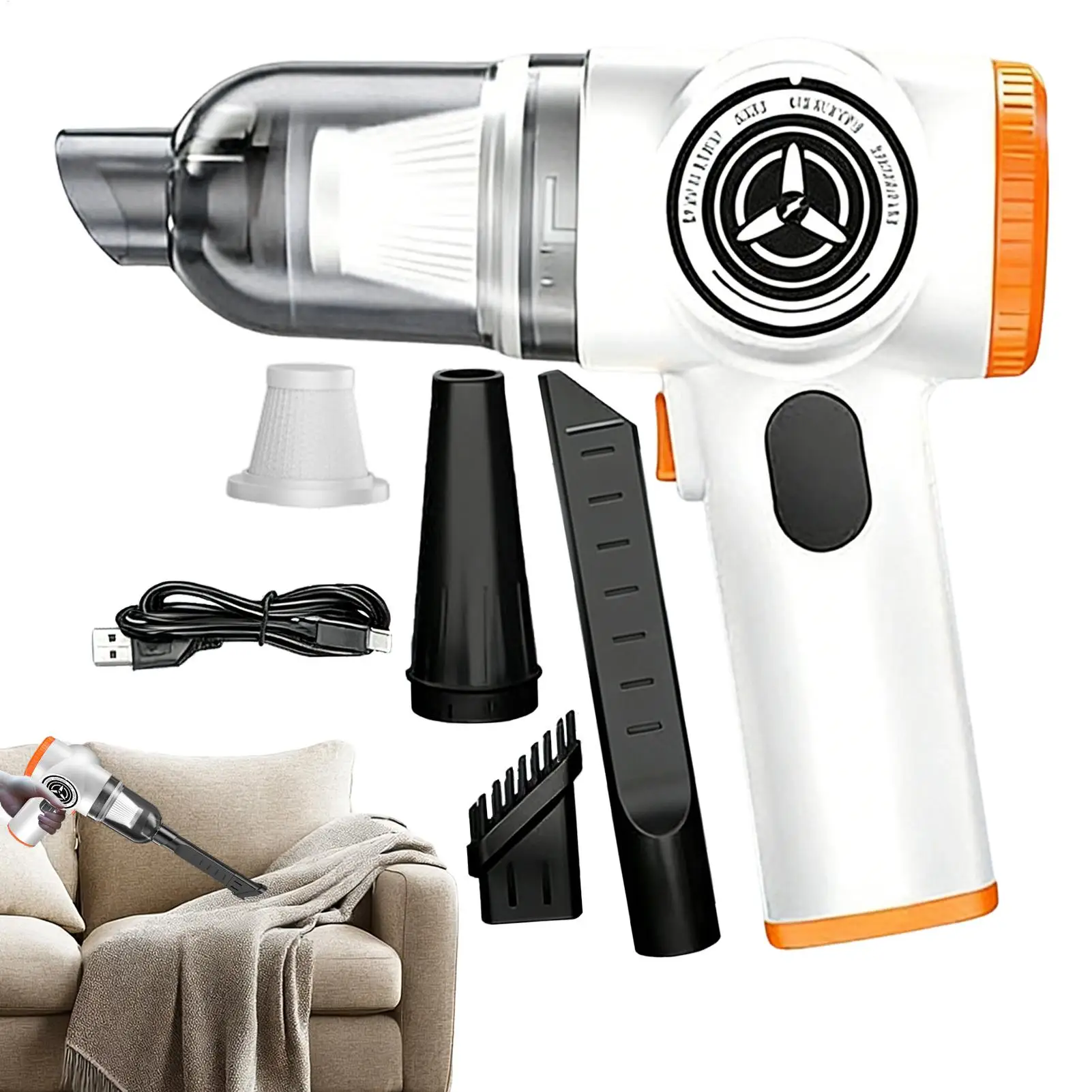 

Многофункциональный ручной беспроводной пылесос 15000Па для автомобиля, портативный, перезаряжаемый, для уборки и удаления пыли, для дома и автомобилей