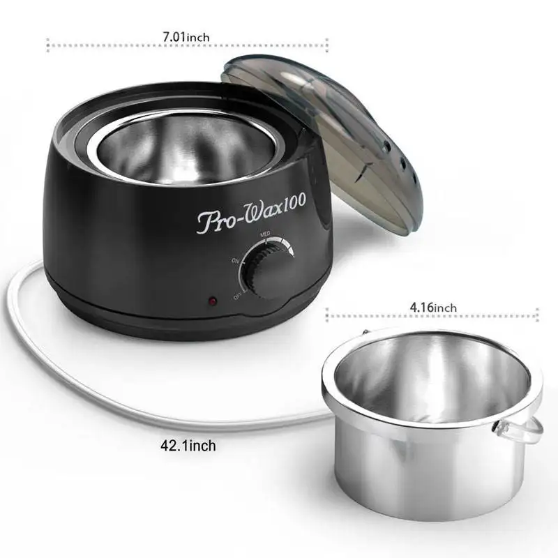 STLF Wax Machine Spa Temperature Control  Wax Warmer Heater Painless Hair Removal Waxing Kit for Home Use