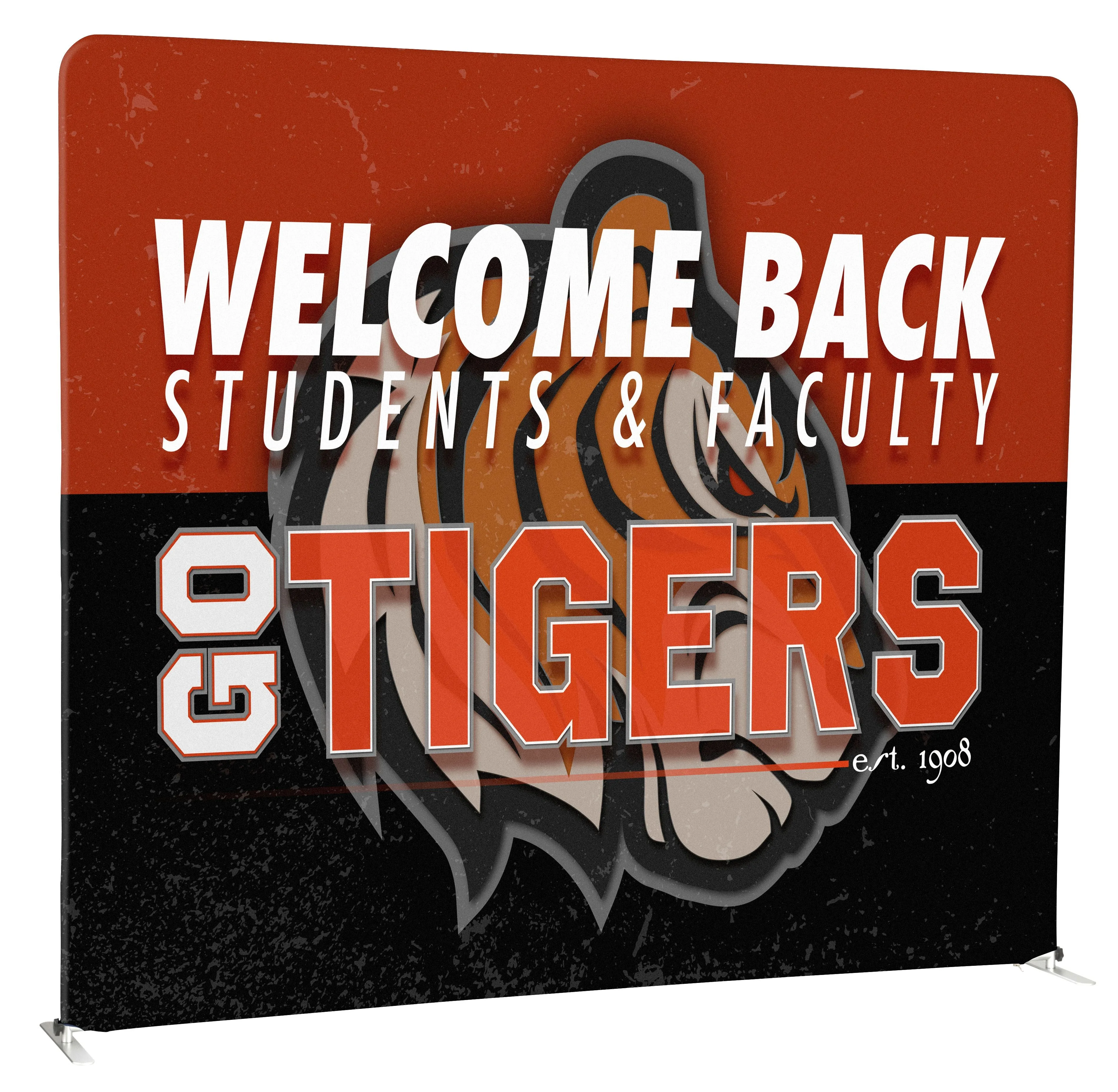 

Lightweight Portable Aluminum Double-Sided Printable Waterproof Eco-Friendly Quick Change Easy Assembly Floor Display Stand