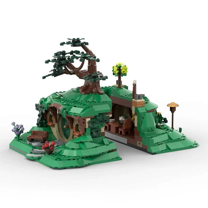 

1004pcs MOC The Shiress Bookends the Rings Building Blocks Charming Gift for Kids' Christmas Building Fun Christmas Gift