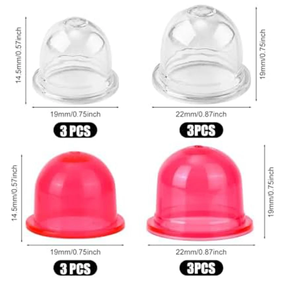 Piezas de repuesto compatibles para motores pequeños, compatibles con ZAMA, 12 piezas, compatibles con Zama, diseño robusto, dos tamaños disponibles