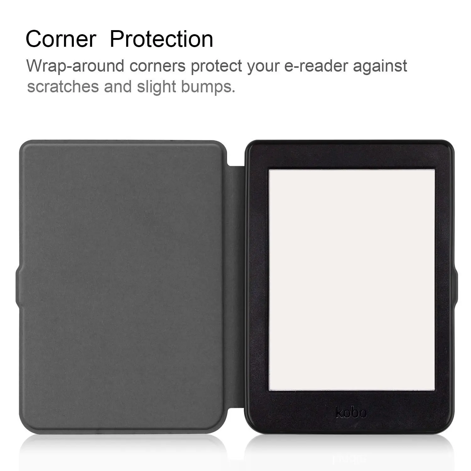 Slim Case for Kobo Clara HD 6 Inch Ebook N249 Kobo NIA 2020 Smart Protective Shell Auto Sleep Wake Cover Leather Soft Back Case