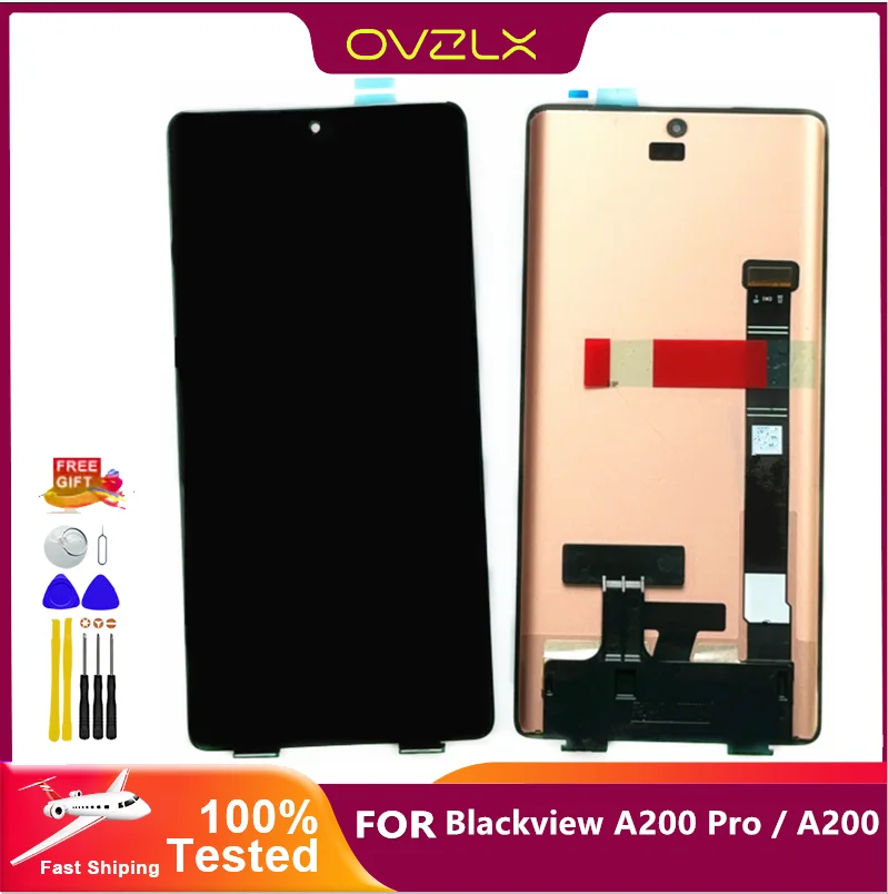 

6.67 inch OLED 100% New Original Touch Screen For Blackview A200 Pro / a200 LCD Screen Replacement Parts + Disassemble Tool